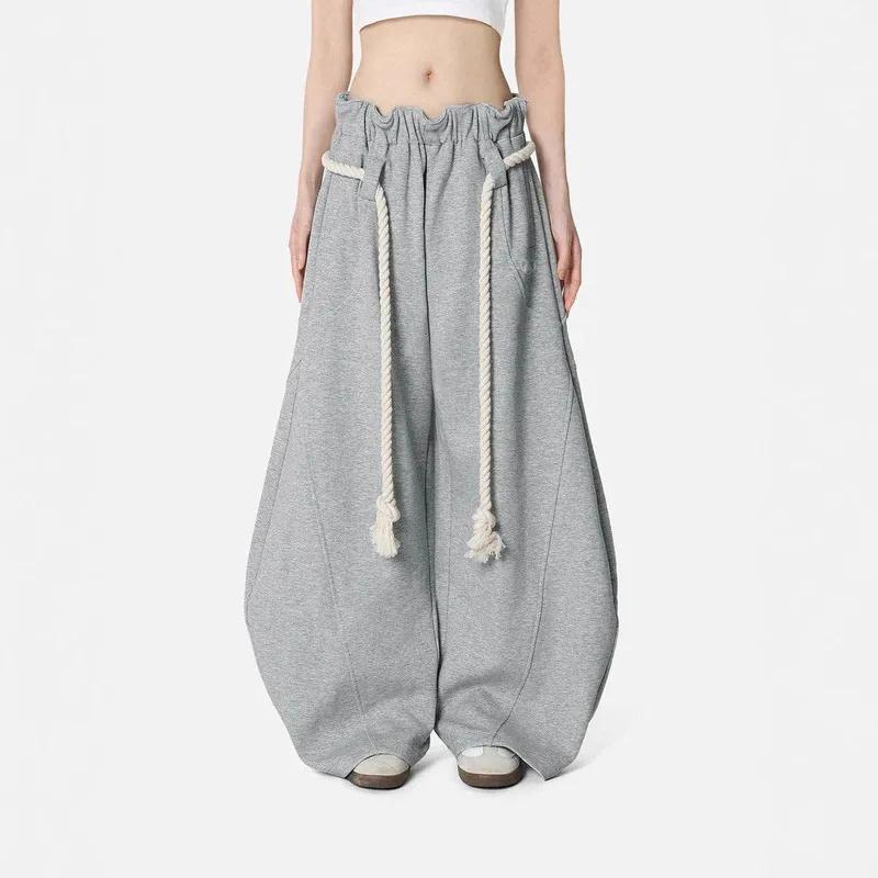 2000s American Retro Daily fashion casual Drawstring Harajuku High Street decoration Gray Unisex Floor Loose sports slim pants
2000s American Retro Daily fashion casual Drawstring Harajuku High Street decoration Gray Unisex Floor Loose sports slim pants