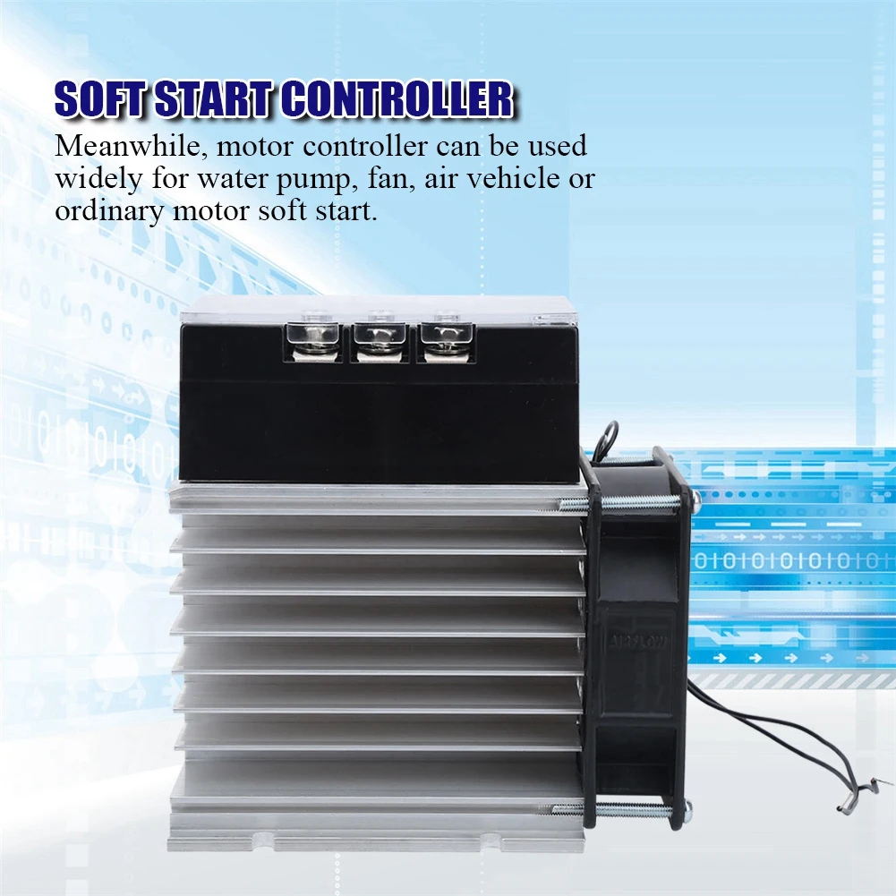 TSR-80WA-R1 8KW Soft Start Controller Motor Start Module 3-Phase Motor Accessories Brass Bottom for Fans
TSR-80WA-R1 8KW Soft Start Controller Motor Start Module 3-Phase Motor Accessories Brass Bottom for Fans