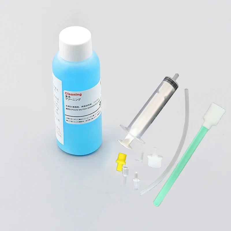 1 SET 100ml Printhead Cleaning Kit for Epson Canon Brother HP Print Head DTF Cleaning Liquid for Sublimation Ink Pigment Dye Ink
1 SET 100ml Printhead Cleaning Kit for Epson Canon Brother HP Print Head DTF Cleaning Liquid for Sublimation Ink Pigment Dye Ink