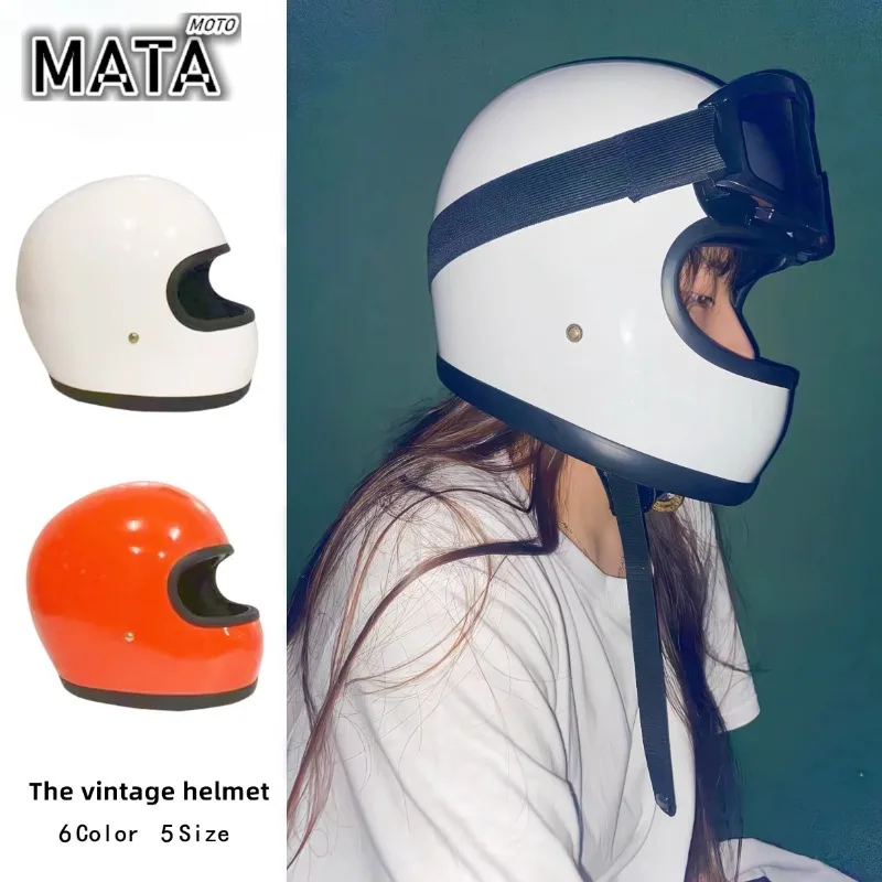 Vintage Motorcycle Helmet Japan Tech Fiberglass Shell Moto Helmet DAVID 2 Series Rider Gears Motorcycle Helmet Full Face
Vintage Motorcycle Helmet Japan Tech Fiberglass Shell Moto Helmet DAVID 2 Series Rider Gears Motorcycle Helmet Full Face