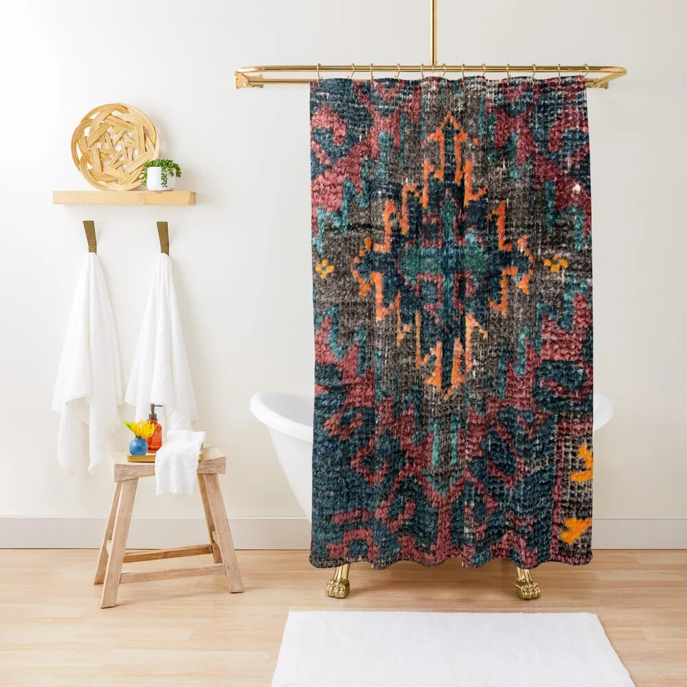Persian Baluch Kilim Rug Design, knotted woven oriental textile Shower Curtain Luxury Bathroom Shower For Bathrooms Curtain 
Persian Baluch Kilim Rug Design, knotted woven oriental textile Shower Curtain Luxury Bathroom Shower For Bathrooms Curtain