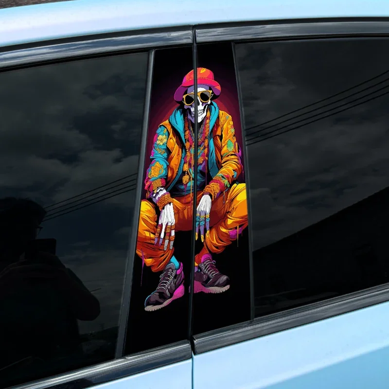 1pc/2pcs Cool Skull Car Stickers Auto B Pillar Waterproof Decoration Cover Scratches DIY Car Doors Pillar Sunscreen Vinyl Decals
1pc/2pcs Cool Skull Car Stickers Auto B Pillar Waterproof Decoration Cover Scratches DIY Car Doors Pillar Sunscreen Vinyl Decals