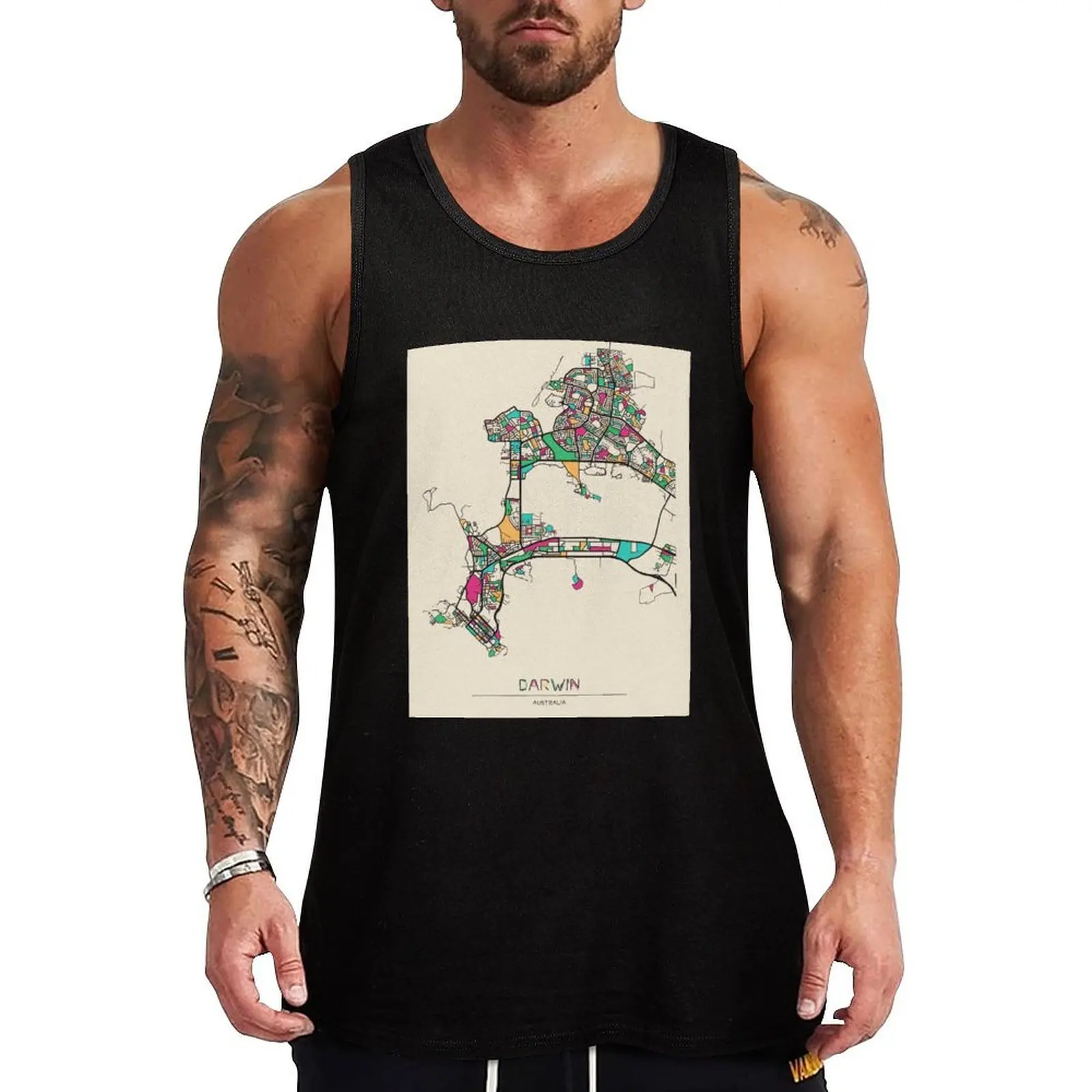 Darwin, Northern Territory Street Map Tank Top fashion 2025 man gym t-shirts man vests for men running shirt underwear
Darwin, Northern Territory Street Map Tank Top fashion 2025 man gym t-shirts man vests for men running shirt underwear