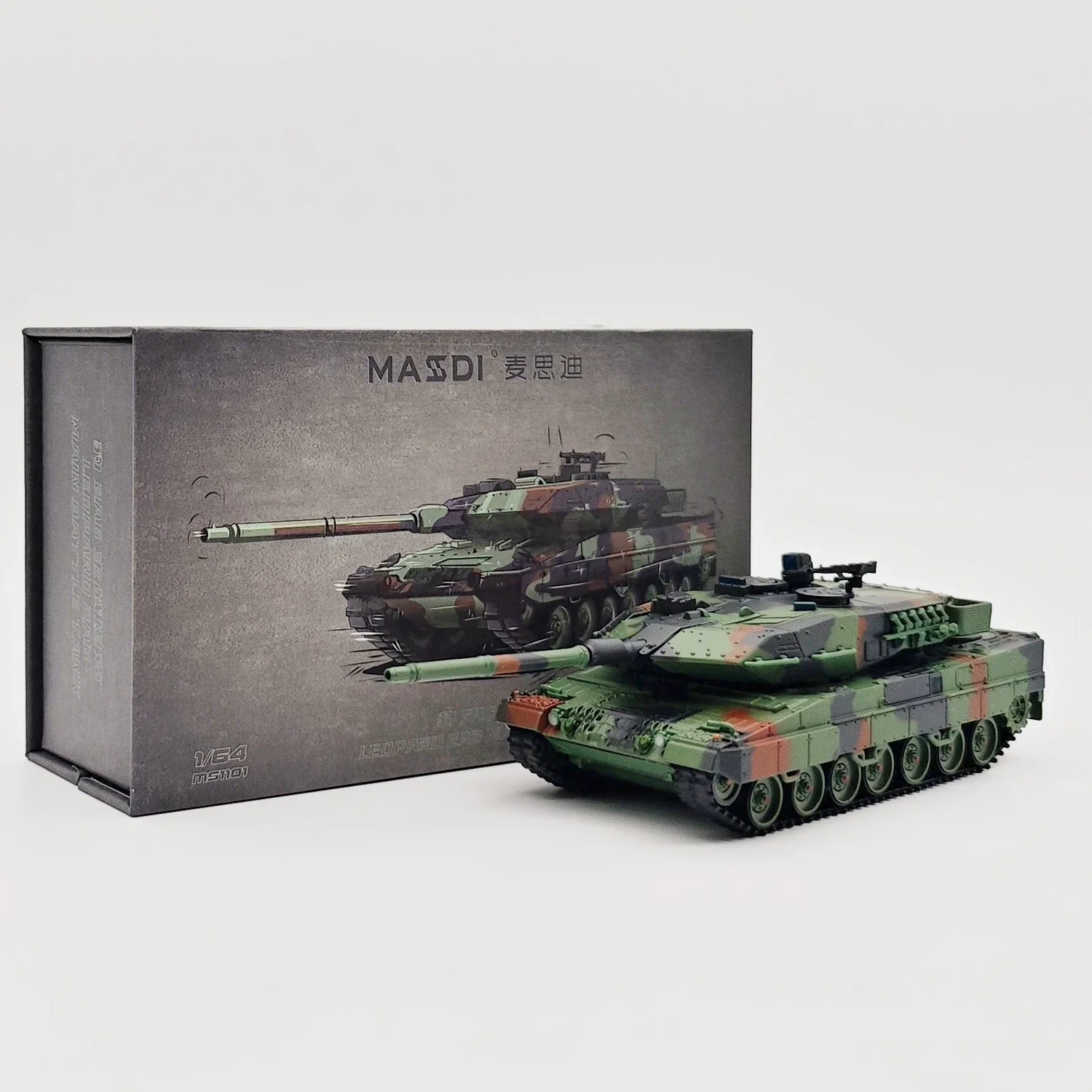 Masdi 1:64 Leopard 2A6 Main Battle Tank Alloy Diecast Model Collectible Gift
Masdi 1:64 Leopard 2A6 Main Battle Tank Alloy Diecast Model Collectible Gift