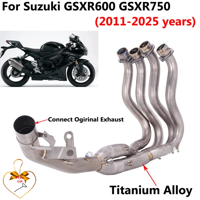 Выхлопная система Slip-On для мотоциклов Suzuki GSXR 600 750 GSXR600 GSXR750 L1 2011-2025: передняя соединительная труба и оригинальный глушитель
Выхлопная система Slip-On для мотоциклов Suzuki GSXR 600 750 GSXR600 GSXR750 L1 2011-2025: передняя соединительная труба и оригинальный глушитель