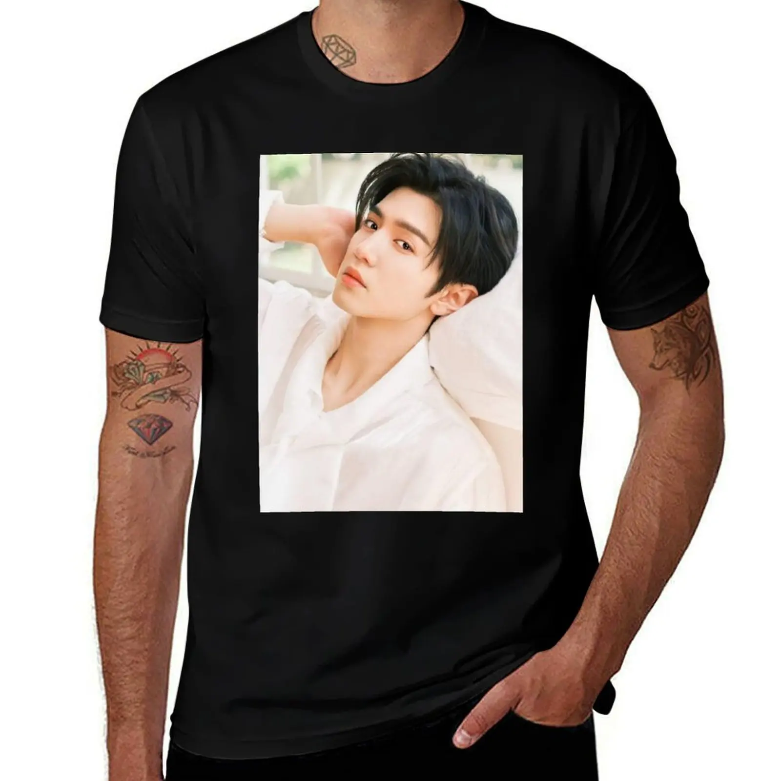 Chen Zheyuan T-Shirt Anime t-shirt boys whites blue lock T-shirts for men cotton
Chen Zheyuan T-Shirt Anime t-shirt boys whites blue lock T-shirts for men cotton