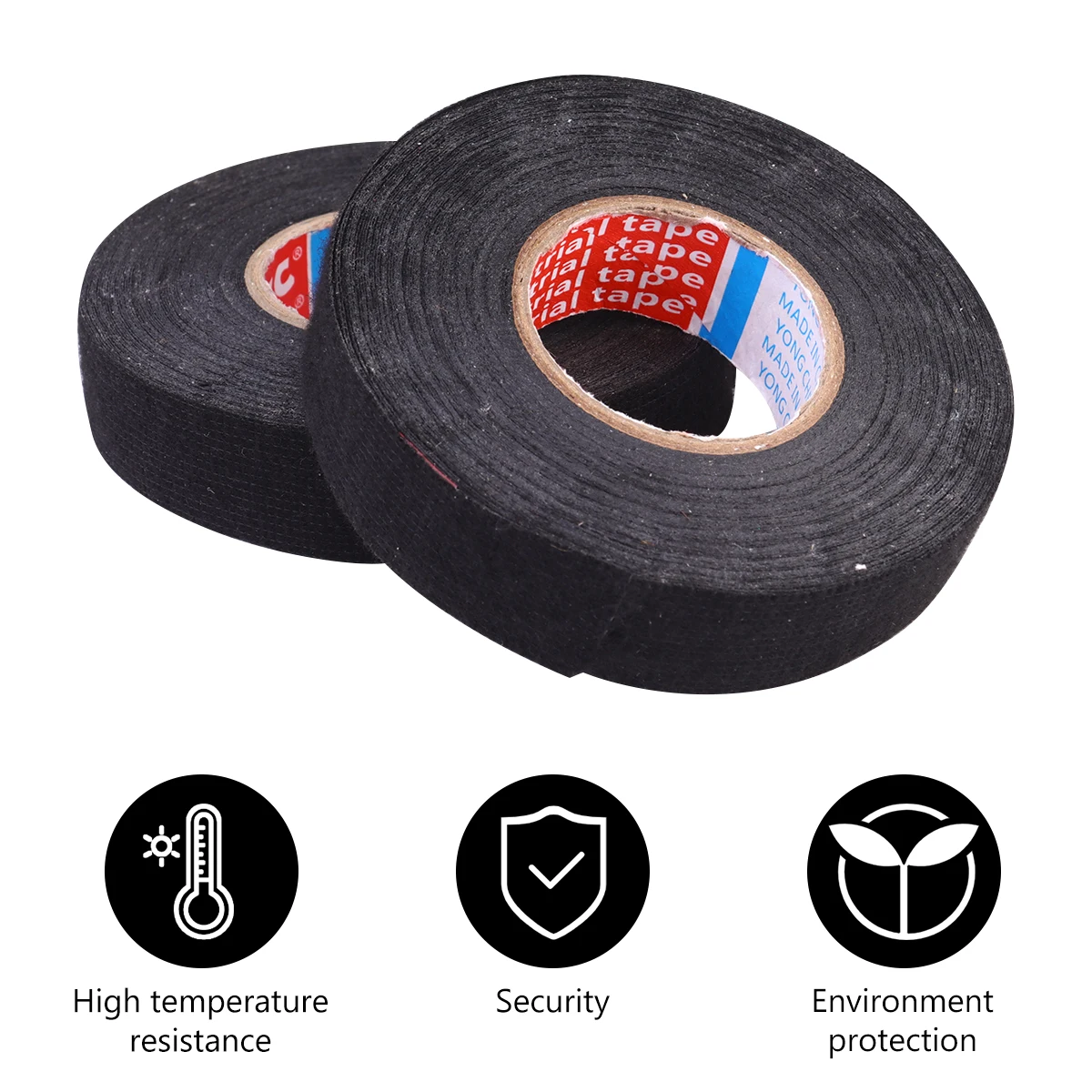 4 pcs Electrical Insulation Tape Car Wire Harness Flame Resistance High Voltage Cable Repair Home
4 pcs Electrical Insulation Tape Car Wire Harness Flame Resistance High Voltage Cable Repair Home