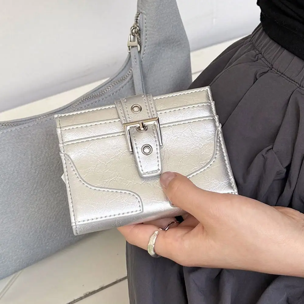 Casual Korean Style Women Short Wallet Purse Ultra Thin Coin Pouch Buckle Multi Slot PU Leather Card Holder Outdoor
Casual Korean Style Women Short Wallet Purse Ultra Thin Coin Pouch Buckle Multi Slot PU Leather Card Holder Outdoor