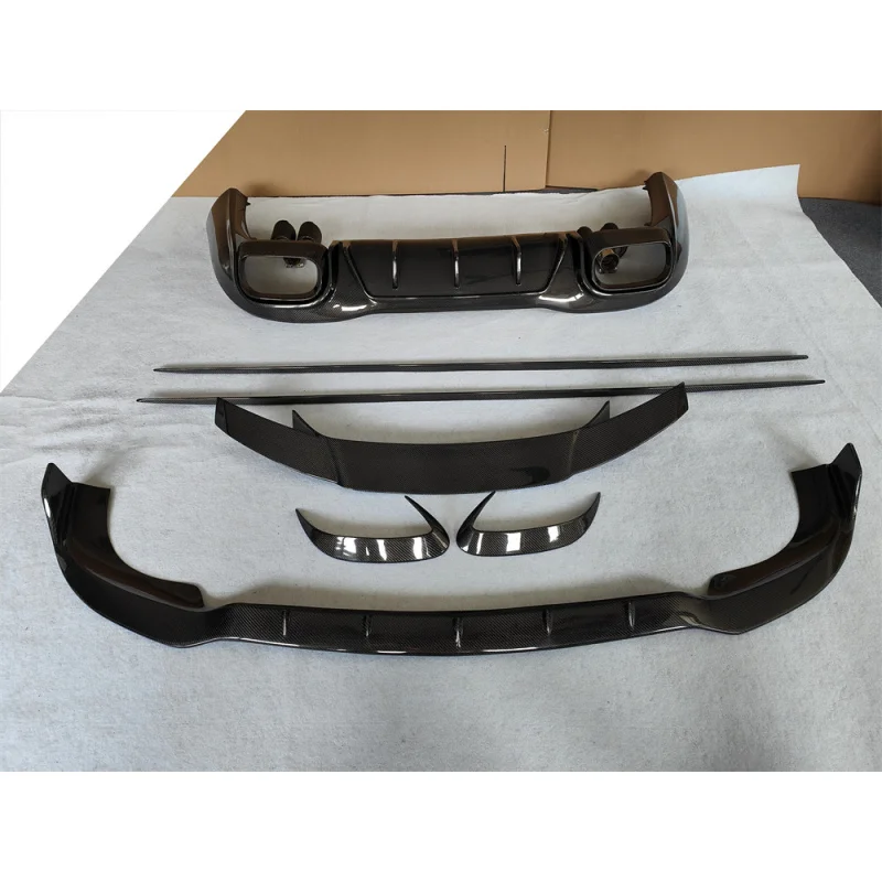 High Quality Carbon Fiber B-Style Body Kit for GT50 53 (Front Lip, Side Skirt, Rear Diffuser, Spoiler)
High Quality Carbon Fiber B-Style Body Kit for GT50 53 (Front Lip, Side Skirt, Rear Diffuser, Spoiler)
