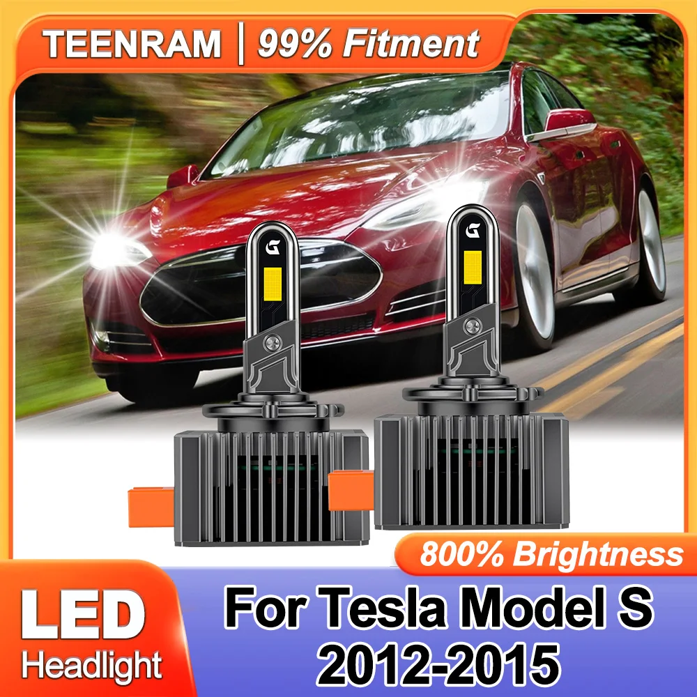 D3 For Tesla Model S 2012 2013 2014 2015 D3R LED Headlight Bulbs 1:1 Design Canbus D3S Led 6000K 35W HID Xenon Conversion Kit
D3 For Tesla Model S 2012 2013 2014 2015 D3R LED Headlight Bulbs 1:1 Design Canbus D3S Led 6000K 35W HID Xenon Conversion Kit