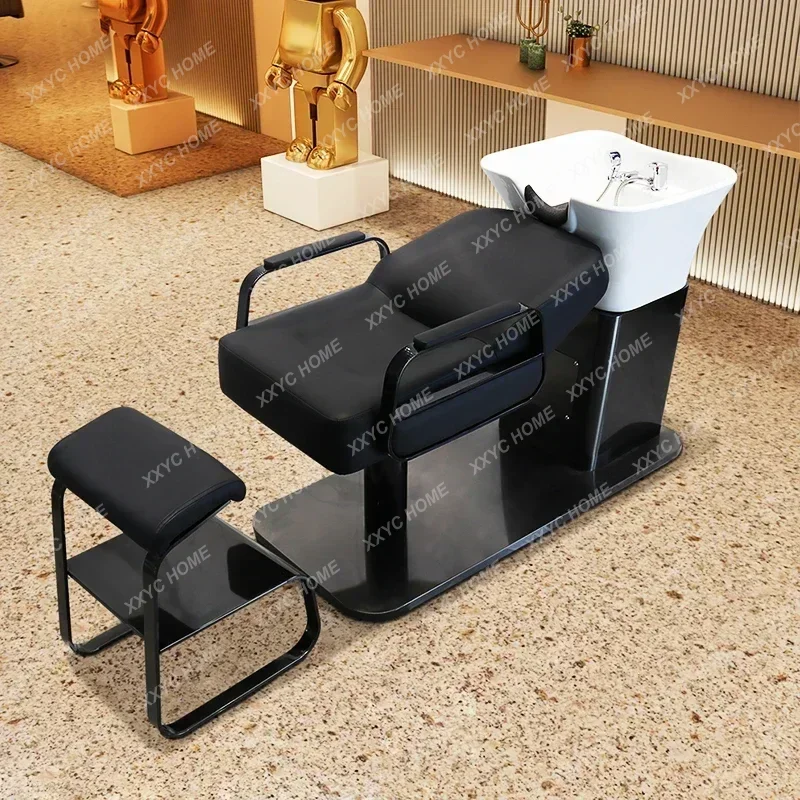 A Semi-Lying Simple Modern Barber Shop Flushing Bed
A Semi-Lying Simple Modern Barber Shop Flushing Bed
