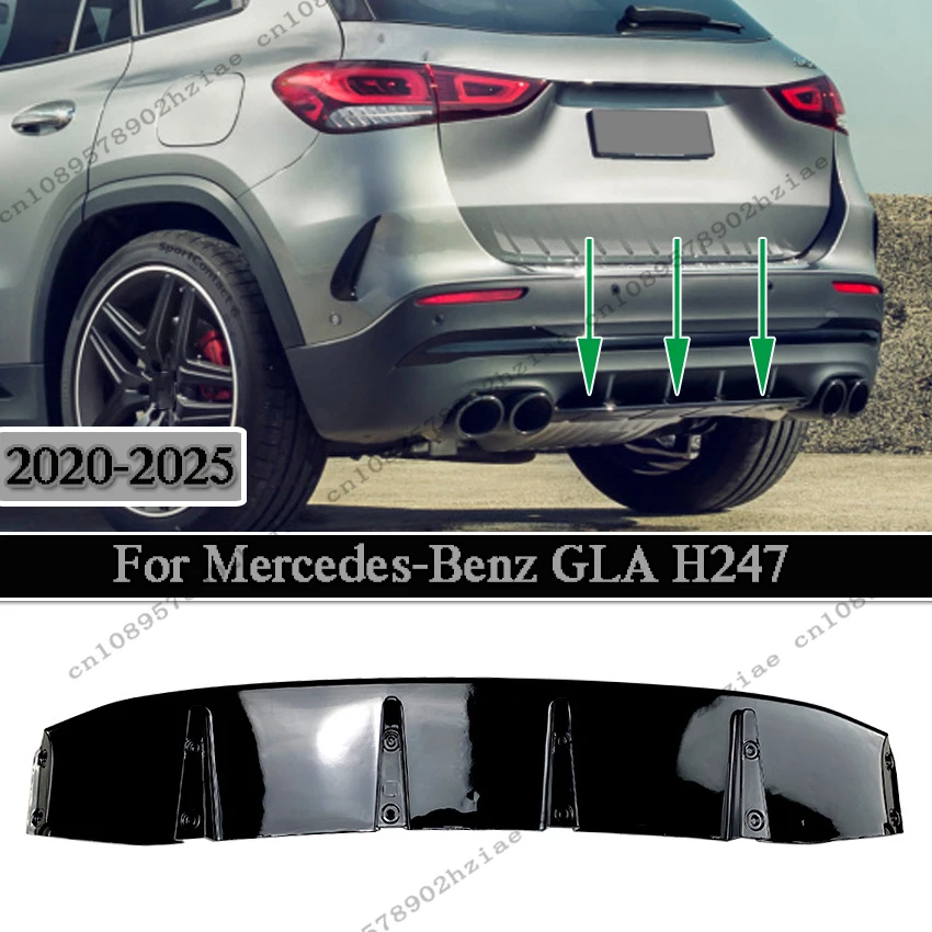 For Mercedes-Benz GLA H247 GLA180 GLA200 GLA220 GLA250 GLA35 GLA45 AMG Line 2020-2025 Rear Bumper Central Diffuser Panel BodyKit
For Mercedes-Benz GLA H247 GLA180 GLA200 GLA220 GLA250 GLA35 GLA45 AMG Line 2020-2025 Rear Bumper Central Diffuser Panel BodyKit