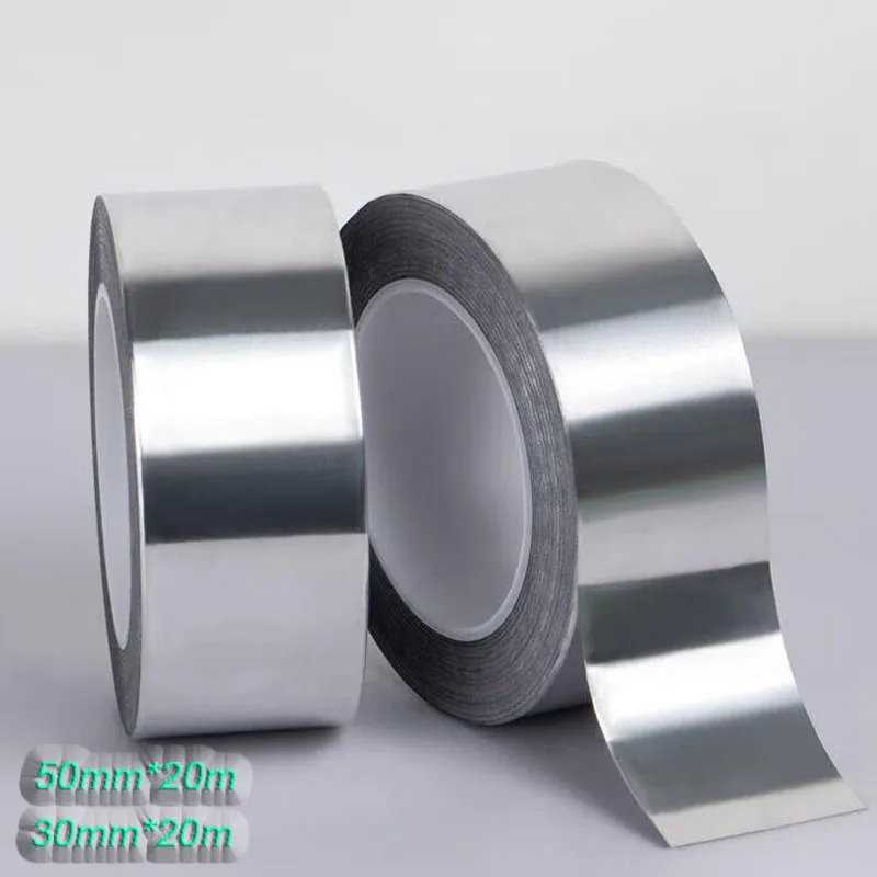 1-10Rolls Resist High Heat Aluminum Foil Adhesive Sealing Tape Repair Duct Sealing Adhesive Greaseproof Waterproof Stickers
1-10Rolls Resist High Heat Aluminum Foil Adhesive Sealing Tape Repair Duct Sealing Adhesive Greaseproof Waterproof Stickers