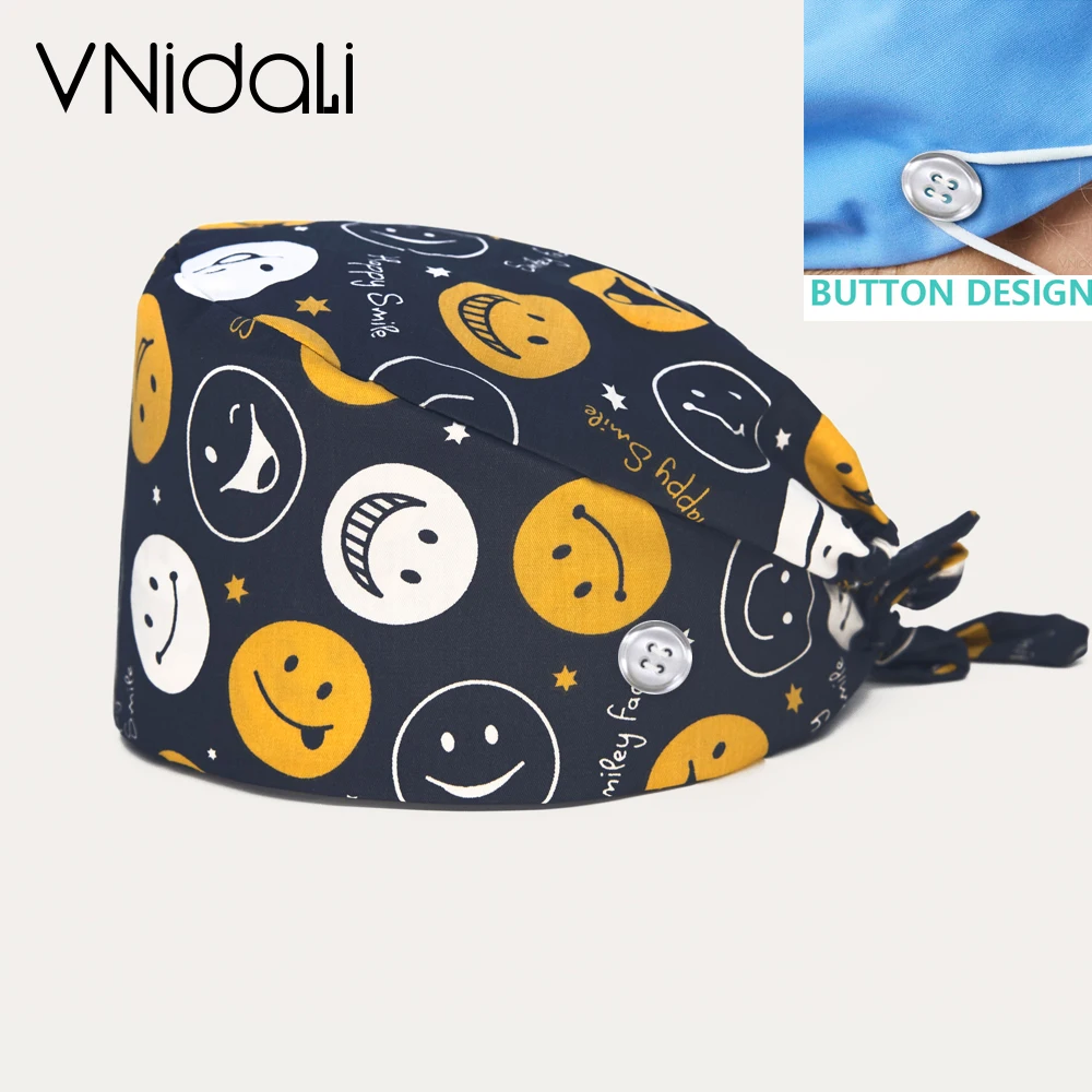 Women flowers Printed Cotton Breathable Scrub cap With sweat towel Nurse Hat Lab Pet Shop Button nursing hat gorro enfermera
Women flowers Printed Cotton Breathable Scrub cap With sweat towel Nurse Hat Lab Pet Shop Button nursing hat gorro enfermera