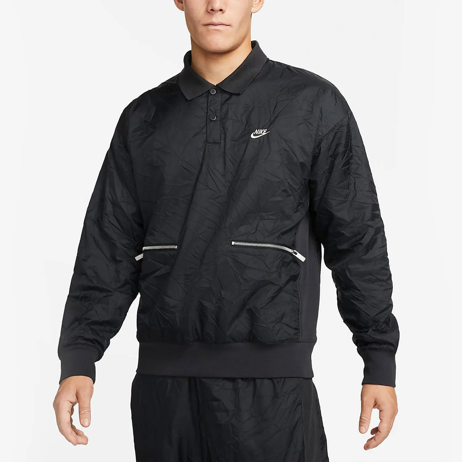 Nike Authentic Sportswear Circa Men's Lined Collar Top DR6077-045
Nike Authentic Sportswear Circa Men's Lined Collar Top DR6077-045