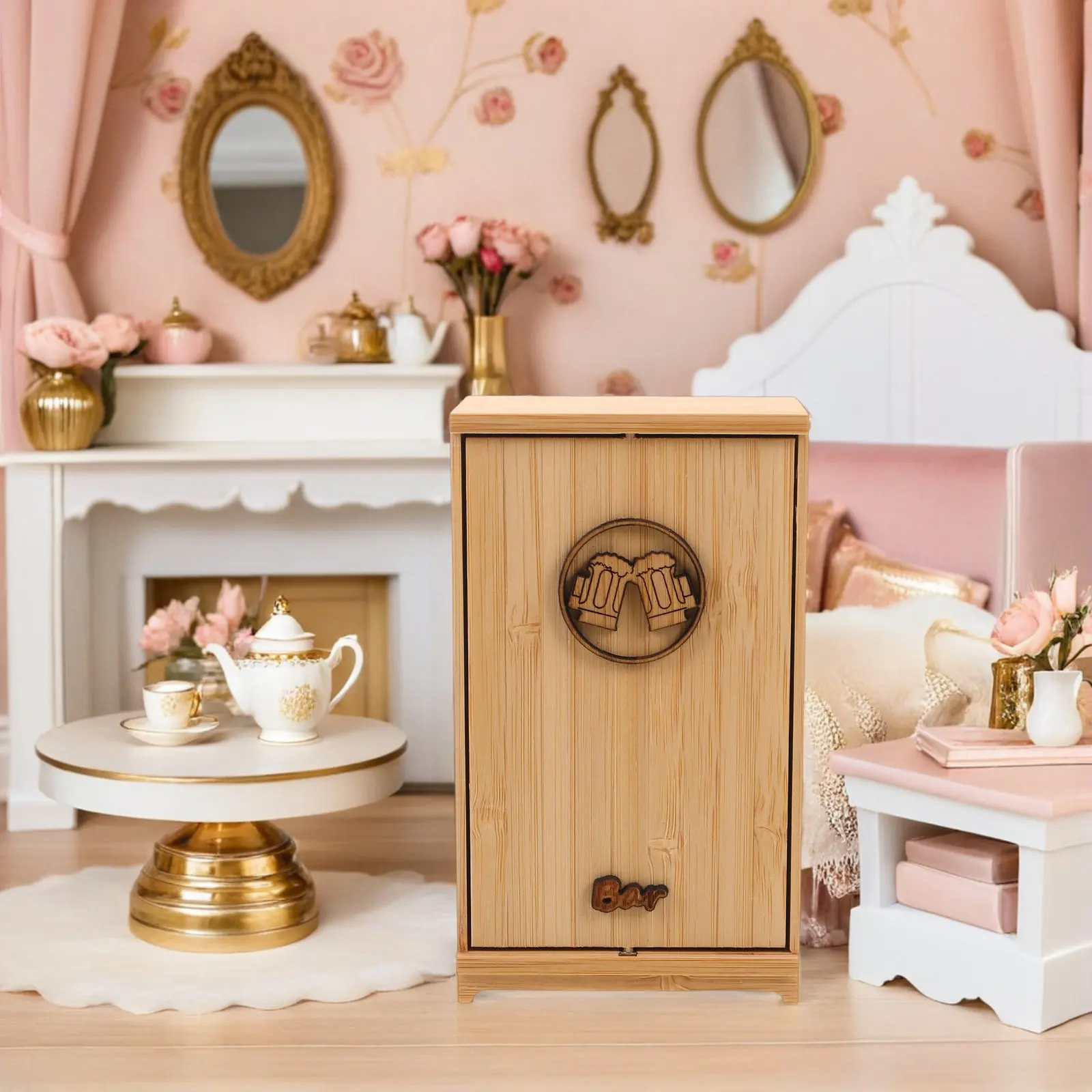 Миниатюрный деревянный шкафчик в винтажном стиле, подставка для вина, аксессуары для кукольного домика, миниатюрный шкаф, книжная полка, декоративный элемент для кухни/складского помещения
Миниатюрный деревянный шкафчик в винтажном стиле, подставка для вина, аксессуары для кукольного домика, миниатюрный шкаф, книжная полка, декоративный элемент для кухни/складского помещения