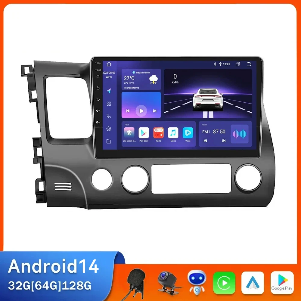 2 Din 4G Car Radio for Honda Civic 2006 2007 2008 2009 2010 2011 2012 Multimedia Player Android 13 Carplay Stereo GPS Audio DVD
2 Din 4G Car Radio for Honda Civic 2006 2007 2008 2009 2010 2011 2012 Multimedia Player Android 13 Carplay Stereo GPS Audio DVD