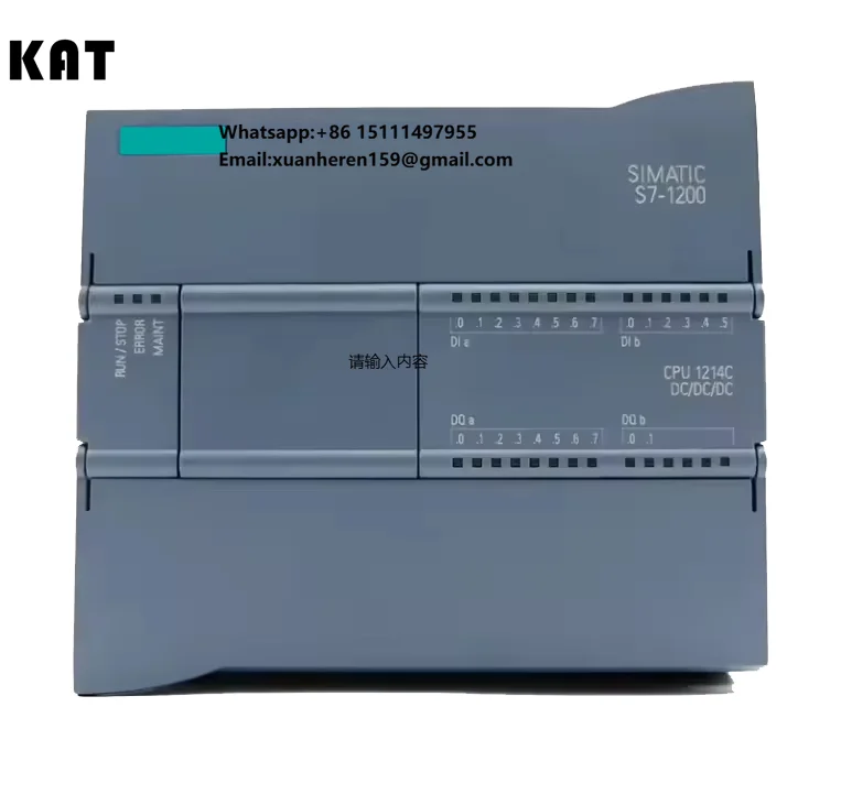 Brand New Siemen PLC Controller S7 1200 SIMATIC S7-1200 Compact CPU 1212C AC/DC/relay Modbus Communication Made Germany
Brand New Siemen PLC Controller S7 1200 SIMATIC S7-1200 Compact CPU 1212C AC/DC/relay Modbus Communication Made Germany