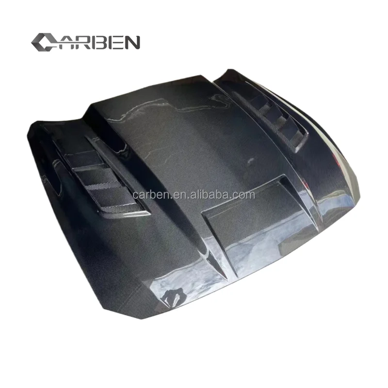 For Ford Mustang Carbon Fiber Hood 2024 New Mustang Upgraded TF Style Hood High Quality Lightweight Hood
For Ford Mustang Carbon Fiber Hood 2024 New Mustang Upgraded TF Style Hood High Quality Lightweight Hood