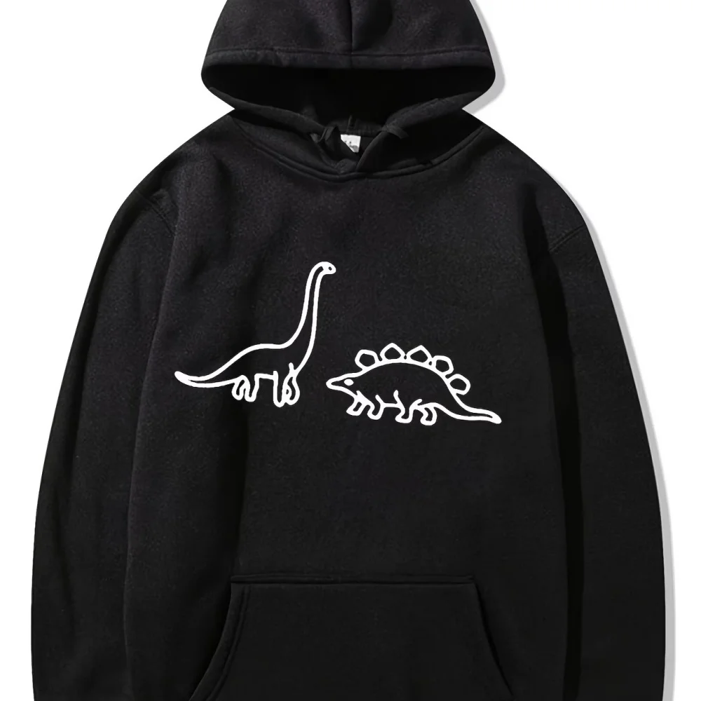 Hirsionsan Kawaii Dinosaursy printed spring and autumn men's fashionable casual versatile hooded sweatshirt
Hirsionsan Kawaii Dinosaursy printed spring and autumn men's fashionable casual versatile hooded sweatshirt