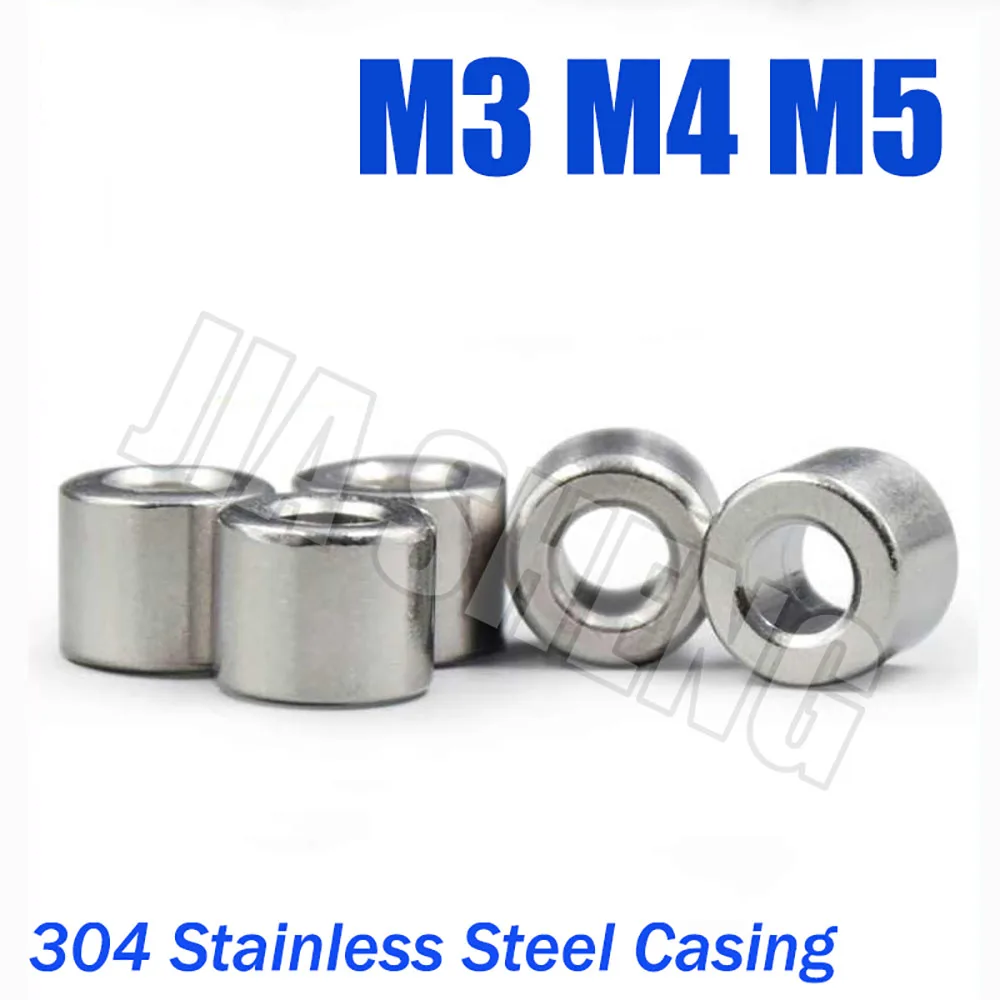 304 Stainless Steel M3 M4 M5 Unthreaded Standoff Spacer Bushing Washer Round Hollow Gasket Sleeve Length 2 2.5 3 3.5 4 5 ~ 20mm
304 Stainless Steel M3 M4 M5 Unthreaded Standoff Spacer Bushing Washer Round Hollow Gasket Sleeve Length 2 2.5 3 3.5 4 5 ~ 20mm