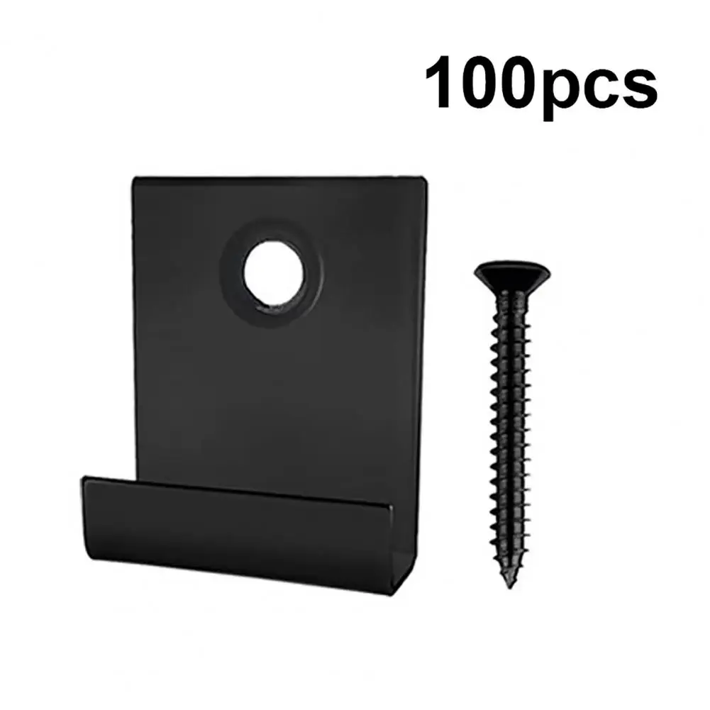 Decking Clip Set Deck Clamps Kit 50/100pcs Stainless Steel Decking Clips with Screws Universal Hidden for Deck for Outdoor
Decking Clip Set Deck Clamps Kit 50/100pcs Stainless Steel Decking Clips with Screws Universal Hidden for Deck for Outdoor