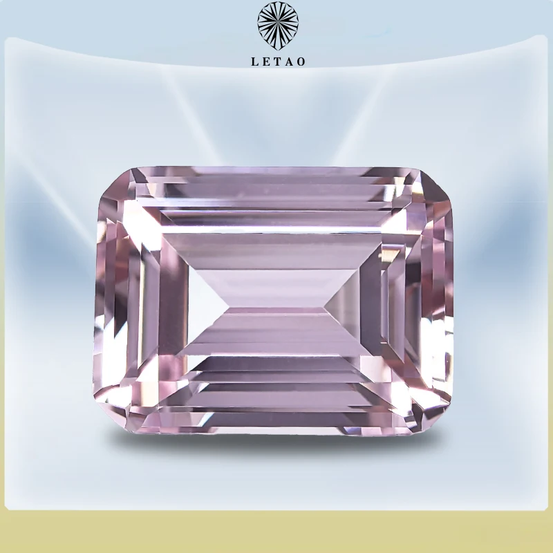 Lab Grown Sapphire Sakura Pink Color Emerald Cut Gemstone for Charms DIY Ring Necklace Earrings Materials Selectable Certificate
Lab Grown Sapphire Sakura Pink Color Emerald Cut Gemstone for Charms DIY Ring Necklace Earrings Materials Selectable Certificate