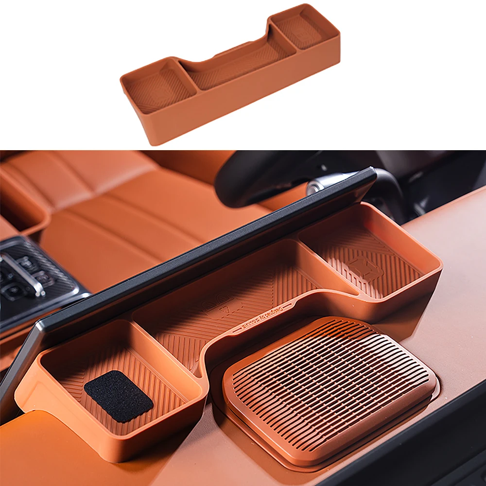 Задний ящик для хранения центрального экрана управления для Jetour G700 2025 2026, силиконовые специальные аксессуары для внутренней модификации хранения
Задний ящик для хранения центрального экрана управления для Jetour G700 2025 2026, силиконовые специальные аксессуары для внутренней модификации хранения