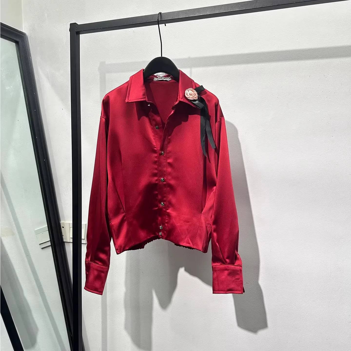 Men Casual Shirts Gothic Style Men's Clothing Spring Male High Street Autumn Black Shirts
Men Casual Shirts Gothic Style Men's Clothing Spring Male High Street Autumn Black Shirts