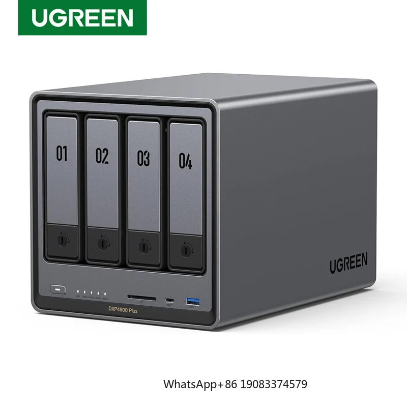 UGREEN NASync DXP4800 Plus 4 Bay Desktop NAS Pentium Gold 8505 5 Core CPU 4K 60Hz Network Attached Storage (Diskless)
UGREEN NASync DXP4800 Plus 4 Bay Desktop NAS Pentium Gold 8505 5 Core CPU 4K 60Hz Network Attached Storage (Diskless)