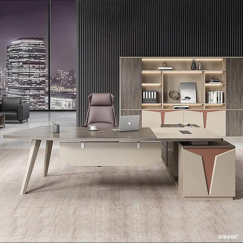 Simple modern supervisor table 1.8 meters can be desk, boss table manager table and chair combination
Simple modern supervisor table 1.8 meters can be desk, boss table manager table and chair combination