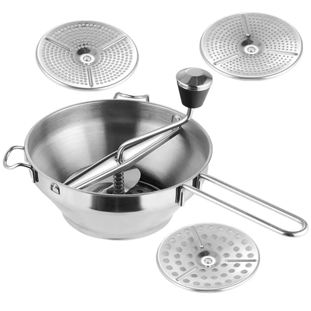 Food Blender Potato Ricer Masher Pressing Tool Stainless Steel Sweet Mincer Fruit Mashed Potatoes
Food Blender Potato Ricer Masher Pressing Tool Stainless Steel Sweet Mincer Fruit Mashed Potatoes