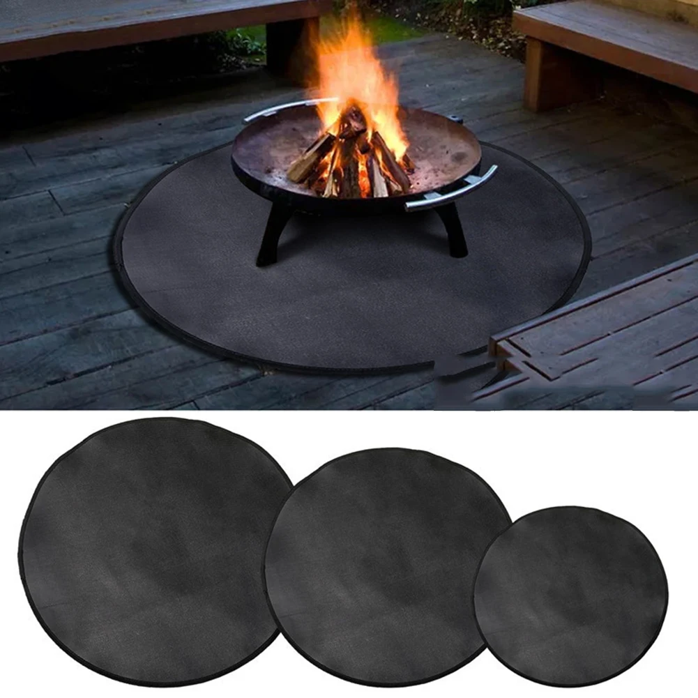 Black Round Fireproof Grill Mat For Optimal Grilling Experience Oil And Waterproof Outdoor Accessory Reusabl Black
Black Round Fireproof Grill Mat For Optimal Grilling Experience Oil And Waterproof Outdoor Accessory Reusabl Black