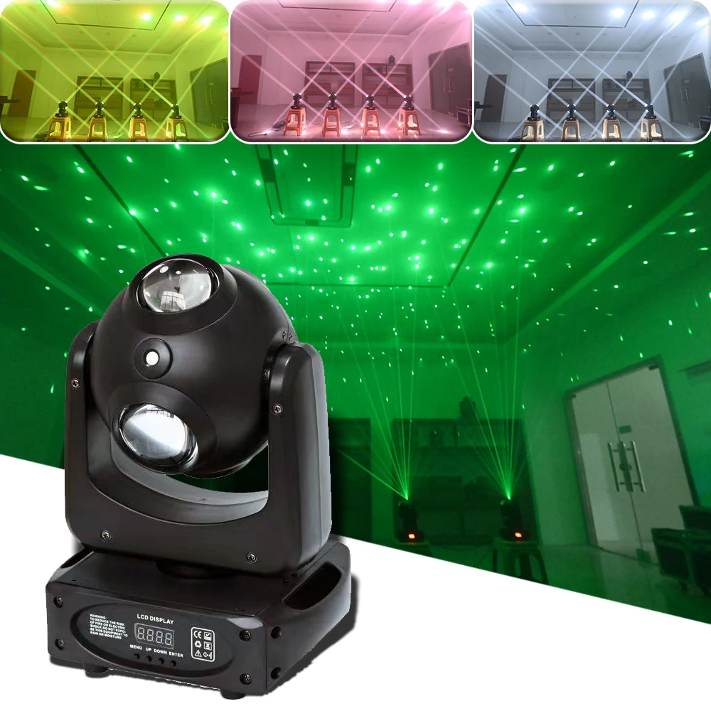 YUER NEW Mold Dj RG Laser 4X25W LED Beam Strobe 3 IN 1 Moving Head Light Rotate Effect For Party KTV Club Bar Wedding Disco
YUER NEW Mold Dj RG Laser 4X25W LED Beam Strobe 3 IN 1 Moving Head Light Rotate Effect For Party KTV Club Bar Wedding Disco