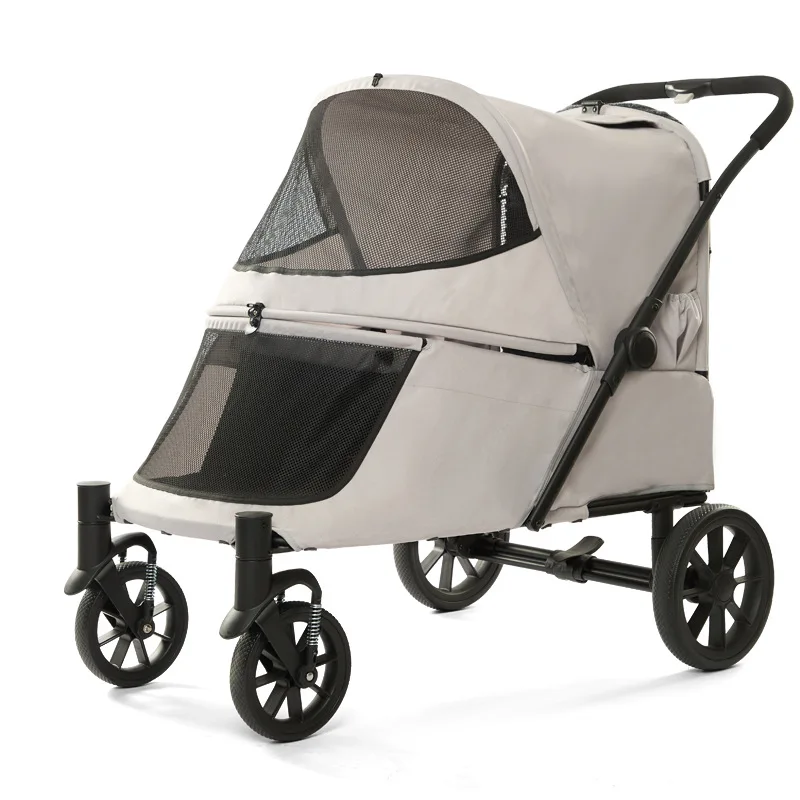 Large Pet Stroller 60kg for Multiple Dogs with Climbing Slope Openable Cabin Smooth Outdoor Travel Cart
Large Pet Stroller 60kg for Multiple Dogs with Climbing Slope Openable Cabin Smooth Outdoor Travel Cart