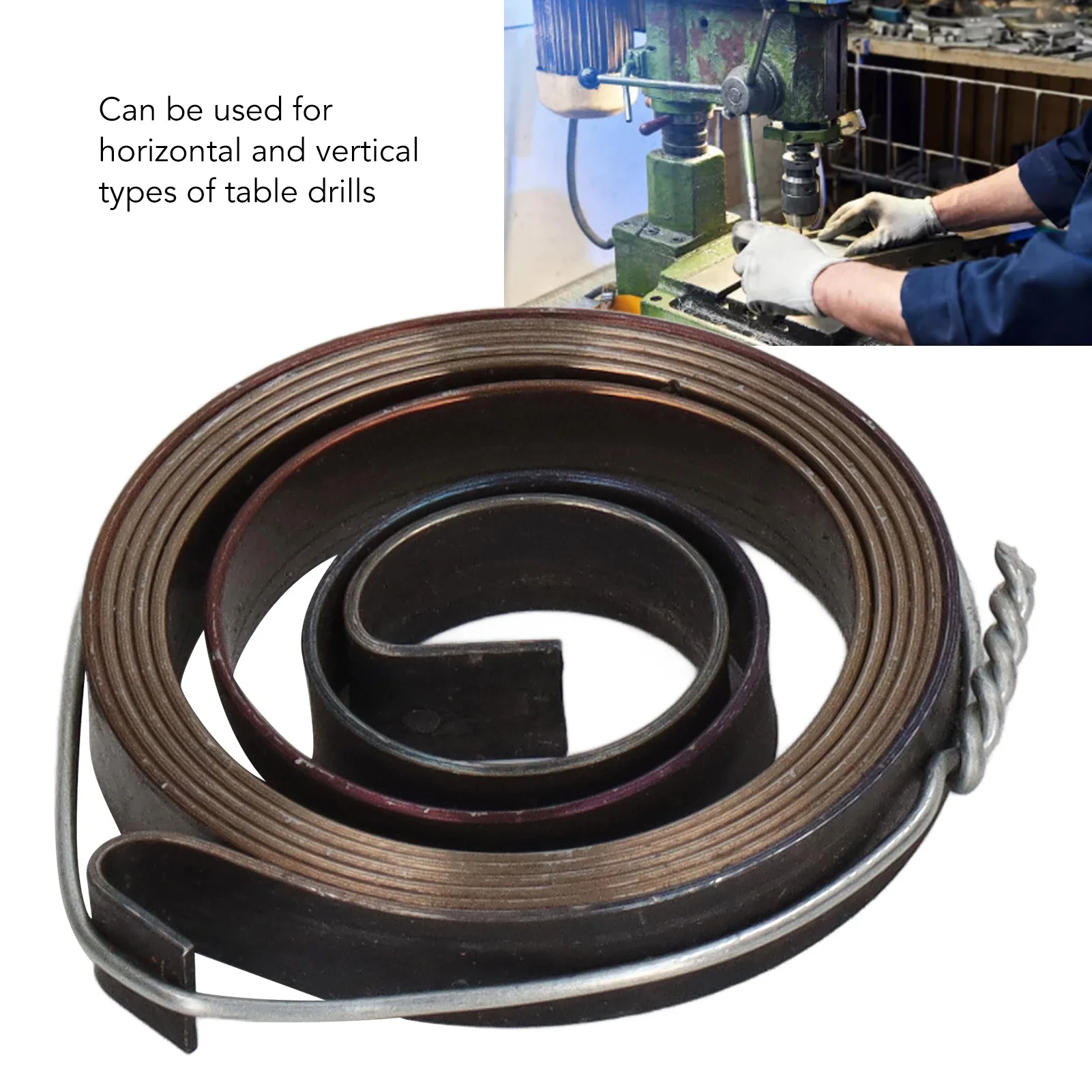 Bench Drill Press Return Spring Chromeplate Robust Stable Quill Feed Return Coil Spring Drill Press Return Spring
Bench Drill Press Return Spring Chromeplate Robust Stable Quill Feed Return Coil Spring Drill Press Return Spring