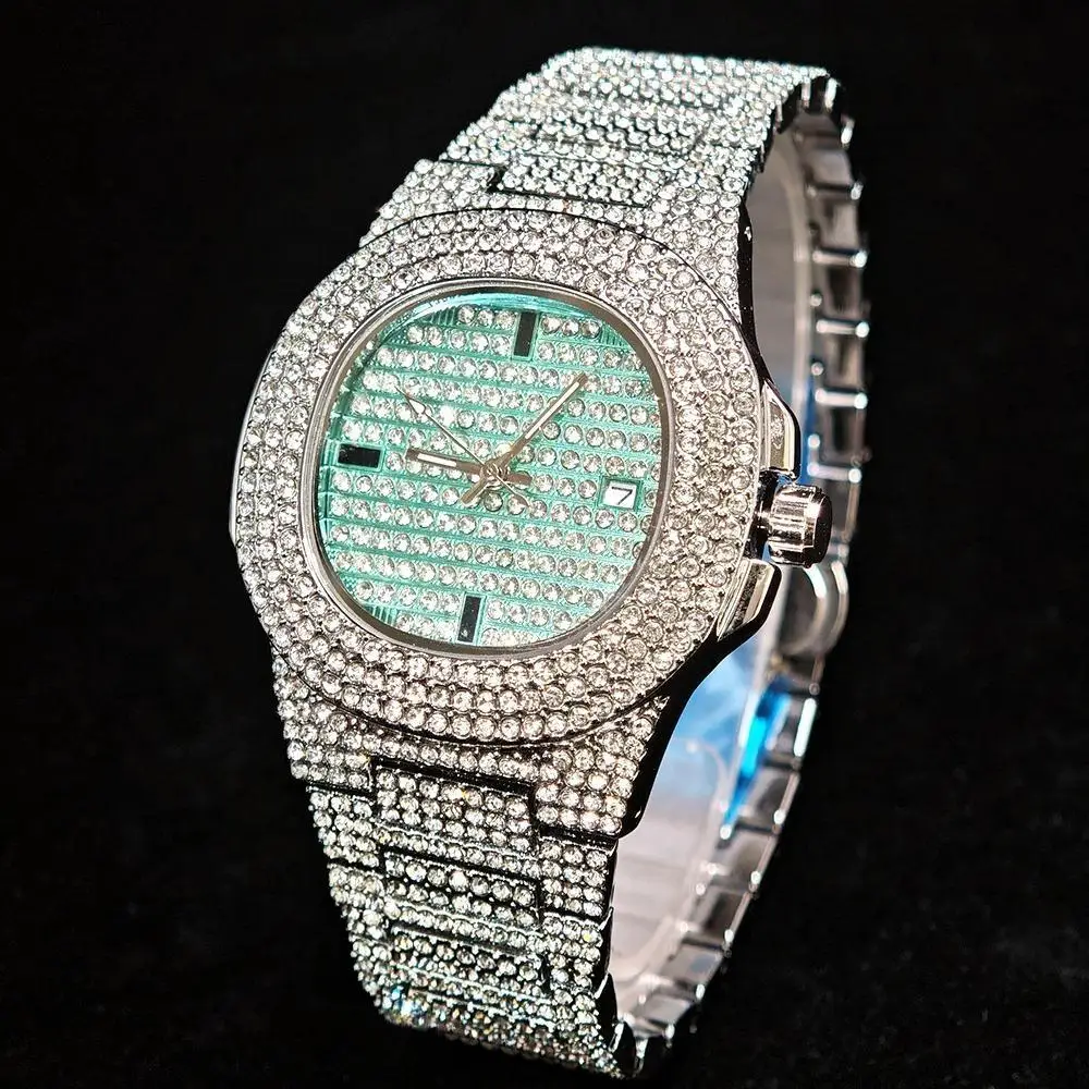 Лидер продаж Ice Watch для мужчин, модный бренд UNIGUET, хип-хоп, блестящие зеленые кварцевые наручные часы с бриллиантами для женщин и мужчин с календарем
Лидер продаж Ice Watch для мужчин, модный бренд UNIGUET, хип-хоп, блестящие зеленые кварцевые наручные часы с бриллиантами для женщин и мужчин с календарем
