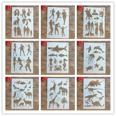 A4 29 * 21cm family character animal DIY stencils wall painting scrapbook coloring photo album decorative paper card template
A4 29 * 21cm family character animal DIY stencils wall painting scrapbook coloring photo album decorative paper card template