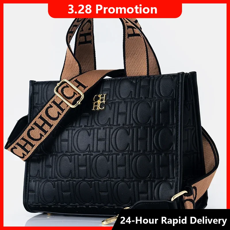 CH Fashion Monogram Print High Quality Metal Logo Casual Light Luxury Brand Designer 2026 New Womens Handbag
CH Fashion Monogram Print High Quality Metal Logo Casual Light Luxury Brand Designer 2026 New Womens Handbag
