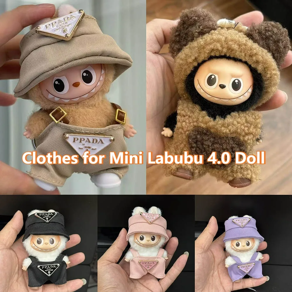 New Luxury Clothes for Mini Labubu V4 Cute Overalls Stylish Hat The Monsters Pin Doll Clothes Labubu Outfit Accessories
New Luxury Clothes for Mini Labubu V4 Cute Overalls Stylish Hat The Monsters Pin Doll Clothes Labubu Outfit Accessories