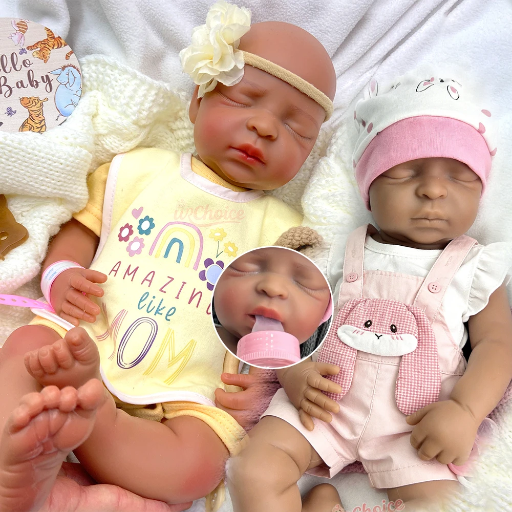 17Inch 3D-Painted Realistic Details Full Body Silicone Reborn Baby Girl Can Use Pacifiers Weighted Newborn Doll for Collector
17Inch 3D-Painted Realistic Details Full Body Silicone Reborn Baby Girl Can Use Pacifiers Weighted Newborn Doll for Collector