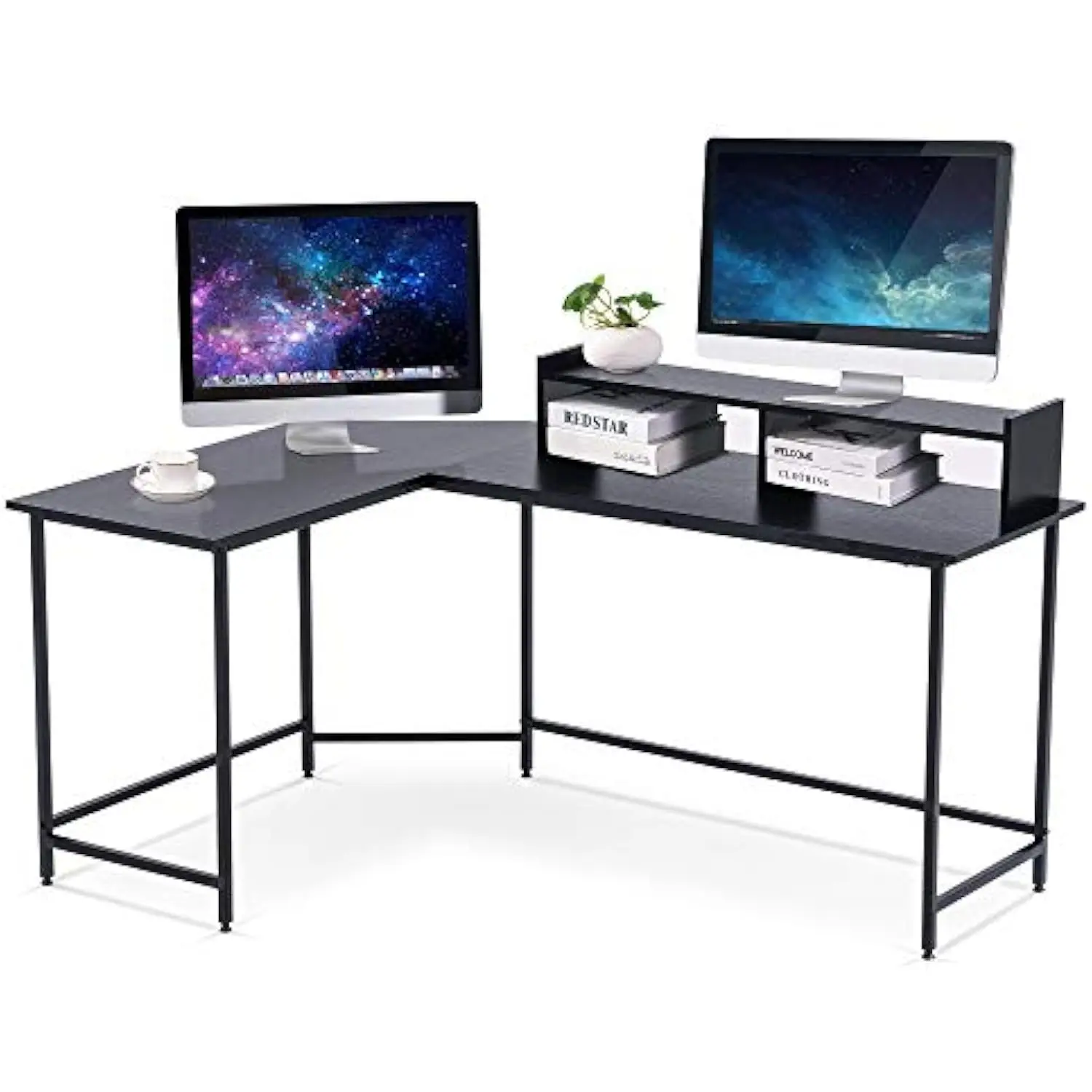 ivinta L Shaped Gaming Desk, Modern Reversible Computer Desk with Monitor Stand for Small Spaces, Home Office Corner Table with
ivinta L Shaped Gaming Desk, Modern Reversible Computer Desk with Monitor Stand for Small Spaces, Home Office Corner Table with