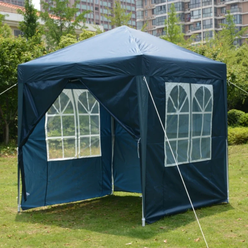 2 x 2m Two Doors & Two Windows Practical Waterproof Right-Angle Folding Tent Blue
2 x 2m Two Doors & Two Windows Practical Waterproof Right-Angle Folding Tent Blue