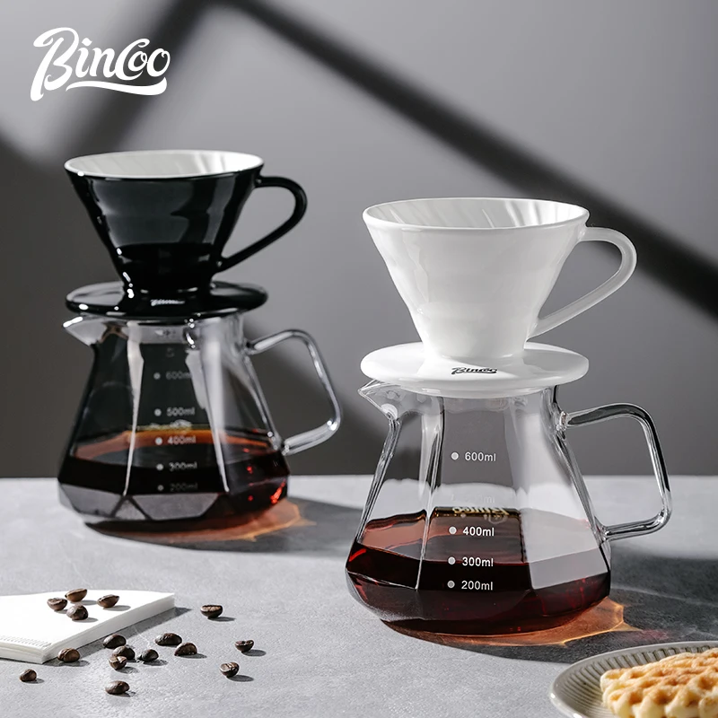 Ceramic Coffee Dripper / Pour Over Cone,Glass Coffee Server / Coffee Carafe / Coffee Pitcher,Pour Over Coffee Maker Set
Ceramic Coffee Dripper / Pour Over Cone,Glass Coffee Server / Coffee Carafe / Coffee Pitcher,Pour Over Coffee Maker Set