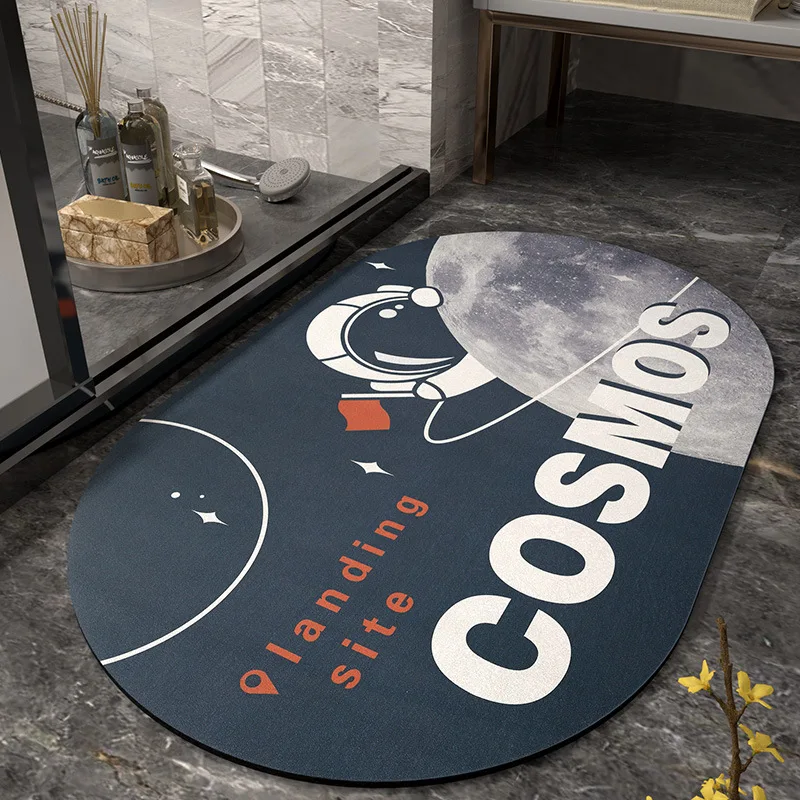 Quick Drying Bathroom Mat Non-slip Floor Door Carpet Easy To Clean Home Oil-proof Kitchen Mat Dropship
Quick Drying Bathroom Mat Non-slip Floor Door Carpet Easy To Clean Home Oil-proof Kitchen Mat Dropship