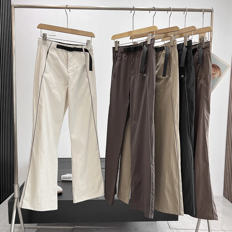 2025 Summer New Women's Lightweight Breathable Cool Feeling Comfortable Workwear Sle Flared Sun Protection Casual Pants
2025 Summer New Women's Lightweight Breathable Cool Feeling Comfortable Workwear Sle Flared Sun Protection Casual Pants