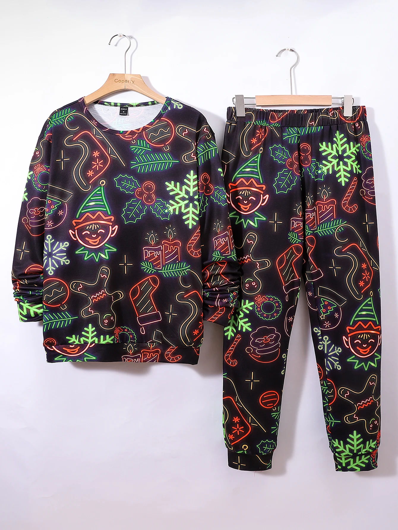 Autumn new men's long sleeved hoodie fashion trend print Halloween elements two-piece set
Autumn new men's long sleeved hoodie fashion trend print Halloween elements two-piece set