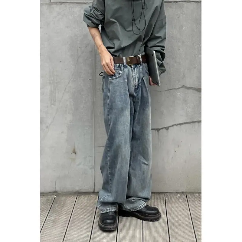 Hip Hop Distressed Jeans Pants Men Denim Trousers New Male Loose Japanese Streetwear Fashion Casual Baggy Straight Jeans C56
Hip Hop Distressed Jeans Pants Men Denim Trousers New Male Loose Japanese Streetwear Fashion Casual Baggy Straight Jeans C56