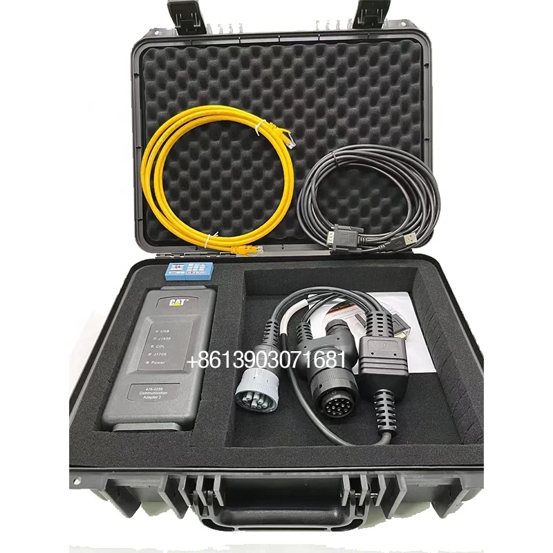 Excavator Parts for Cat ET4 Detector Communication Adapter Group 478-0235 Diesel Engine Car Diagnostic Tool 478-0235 538-5051
Excavator Parts for Cat ET4 Detector Communication Adapter Group 478-0235 Diesel Engine Car Diagnostic Tool 478-0235 538-5051