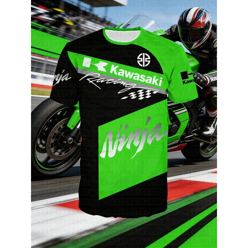 25-26 Summer Outdoor Quick Drying Breathable Kawasaki Short Sleeved Shirt Men's and Women's Thin Motorcycle Comfortable T-shirt
25-26 Summer Outdoor Quick Drying Breathable Kawasaki Short Sleeved Shirt Men's and Women's Thin Motorcycle Comfortable T-shirt